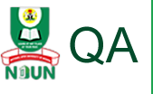 NOUN Quality Assurance Directorate